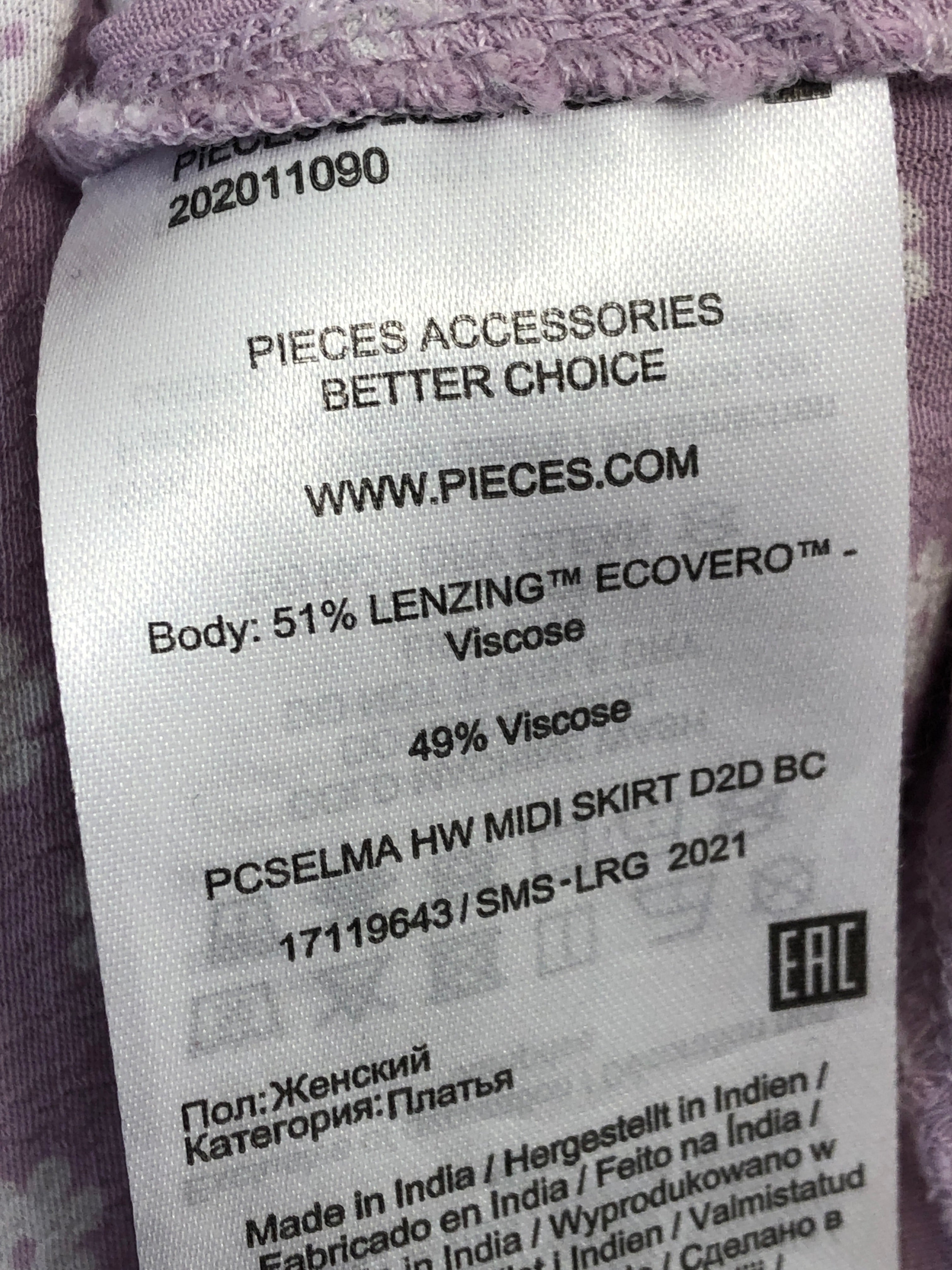 Pieces Nederdel